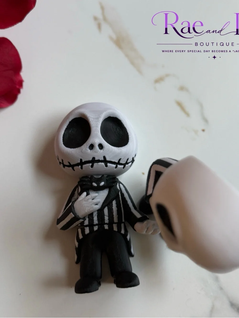 Jack Skellington Fidget - Black & White Skeleton Play Figures